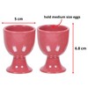 Soft Boiled Egg Holder | Ceramic Egg Cup Set |