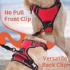 kazazoo Dog Harness, No-Pull Pet Breathable Harness, Adjustable Soft Padded