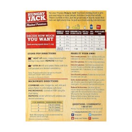 Hungry Jack 2 PK - Hungry Jack Instant Mashed 🥔 Potatoes 26.7 oz -BB: OCT 2026