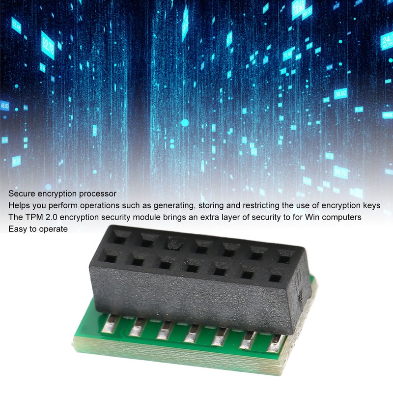 TPM 2.0 Module PCB Material LPC Interface TPM 2.0 Encryption