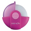 Maped Set of 3 Zenoa Plastic Erasers with Rotating Case