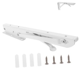 FUNOMOCYA Heavy Duty Metal Floating Shelf Brackets Sturdy Support for Wall Mounts Shelf Holders Easy Installation for Books Plants and Collectibles Screws Included