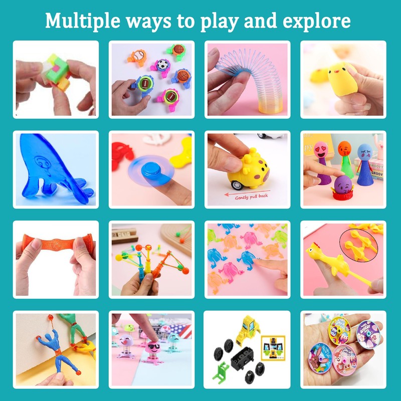 Lubibi Prefilled Easter Egg With 48pcs Fidget Toys, Perfect for