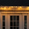 Touch Of ECO Solar Powered LED Hanging Curtain String Lights,