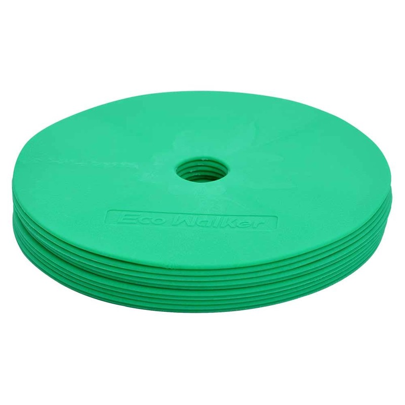 Eco Walker Flat Cones Spot Markers for Soccer Basketball Sports