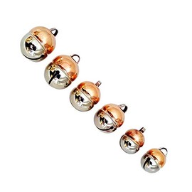starlingukpk Pair of Falconry Acorn English Bells, Cat Bells, Pet Bells. Dog Puppy Bells. (Small)