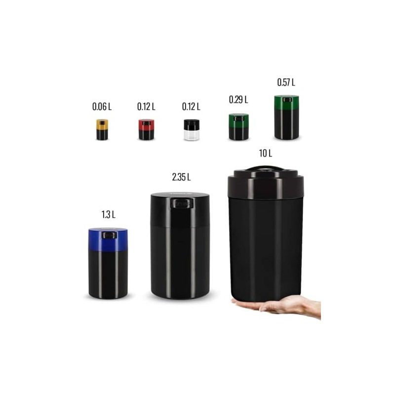 TightVac Vitavac Opaque Black vacuum storage box