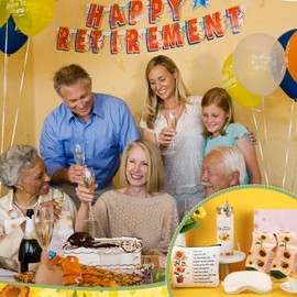 Patelai 5 Pcs Retirement Gifts for Women 2025 Funny Sunflower Retired Gifts for Employee Coworker Teacher Nurses Boss Friends Mom Grandma with 20oz Tumbler, Makeup Bag, Keychain, Socks, Sleep Mask