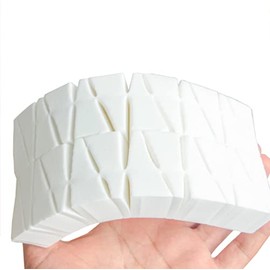 20PCS Makeup Sponge Triangle Cosmetic Wedge White Makeup Sponge Cosmetic Face Paint Sponge Reusable for Foundation Blending Make up Tools Accessories