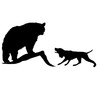 Bear Hound Decal – Bear Dog Hunting Decal – 1406