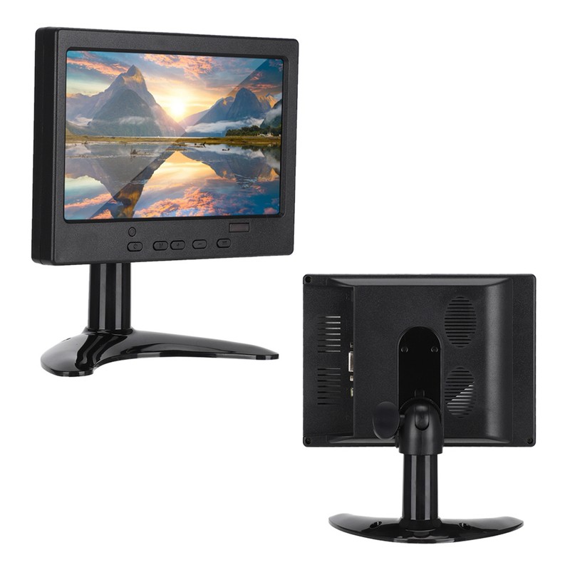 7in 1024x600 Resolution 16:9 Multifunction Display Monitor for HDMI /