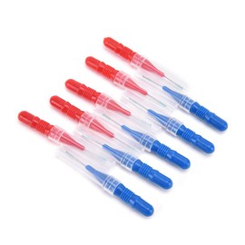 DMZK Set of 50 Toothpicks, Interdental Brush, Gum Massage, Disposable Interdental Oral Care Tool