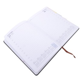 Ciieeo 1pc Schedule Book Portable Diary Notebook Grey for Students for Planning Organizing Creative Writing Smooth for Daily Use and Sketching