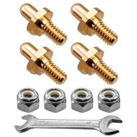 70332 Grill Door Hinge Pin Fit for Weber Genesis Summit Spirit Grills, Adjustable Grill Door Hinge Pin and Nut Kit Replacement