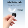 Linber Wireless Lavalier Microphone, A36 Magnetic Lapel Microphone for Video