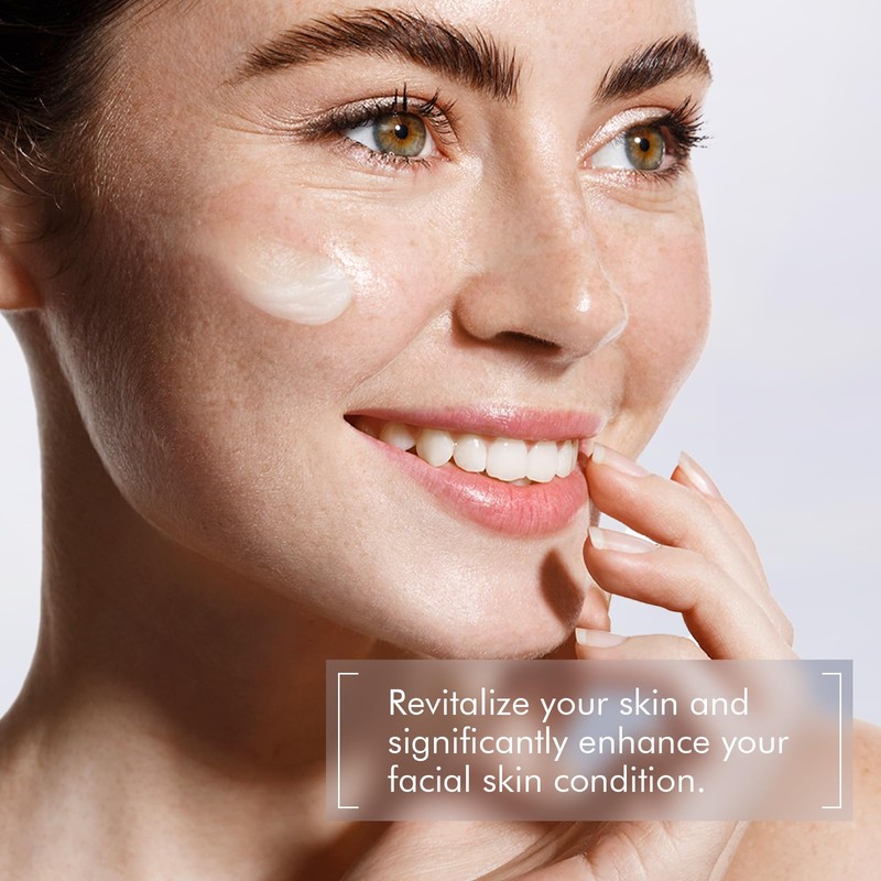 Dermasof Face Moisturizing Lotion with Active Peptides & Vitamin C,