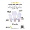 Travel Bottles Set of 3 Silicon Non Leak