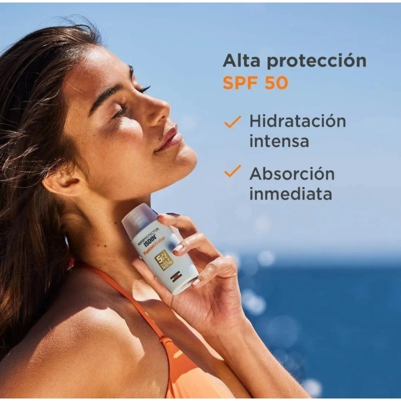 Protector Solar Isdin Fusion Water Fluido Fps 50ml