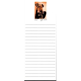 Airedale Magnetic List Pads - Set of 2
