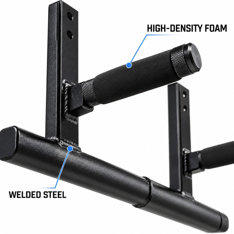 Heavy Duty Joist Mount Pull Up Bar, 42 Inch Wide