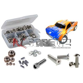Tek002 - Compatible with Tekno RC SCT-410 Stainless Steel Screw Kit