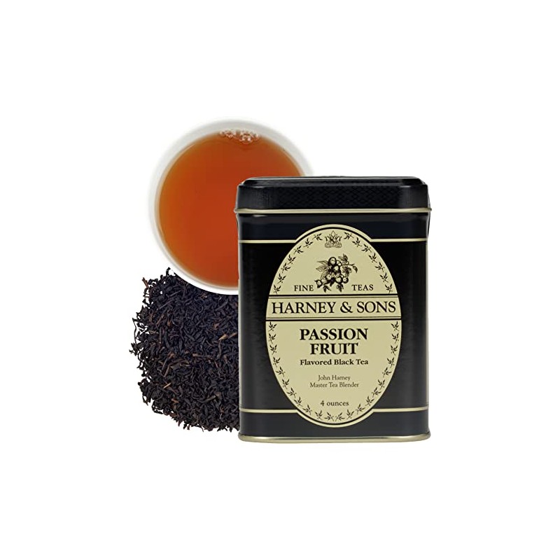 Harney & Sons Passion Fruit Loose Tea, Passion Fruit, 4