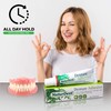 Natural Strong Denture Adhesive NaturDent holds Dentures Longer and Stronger