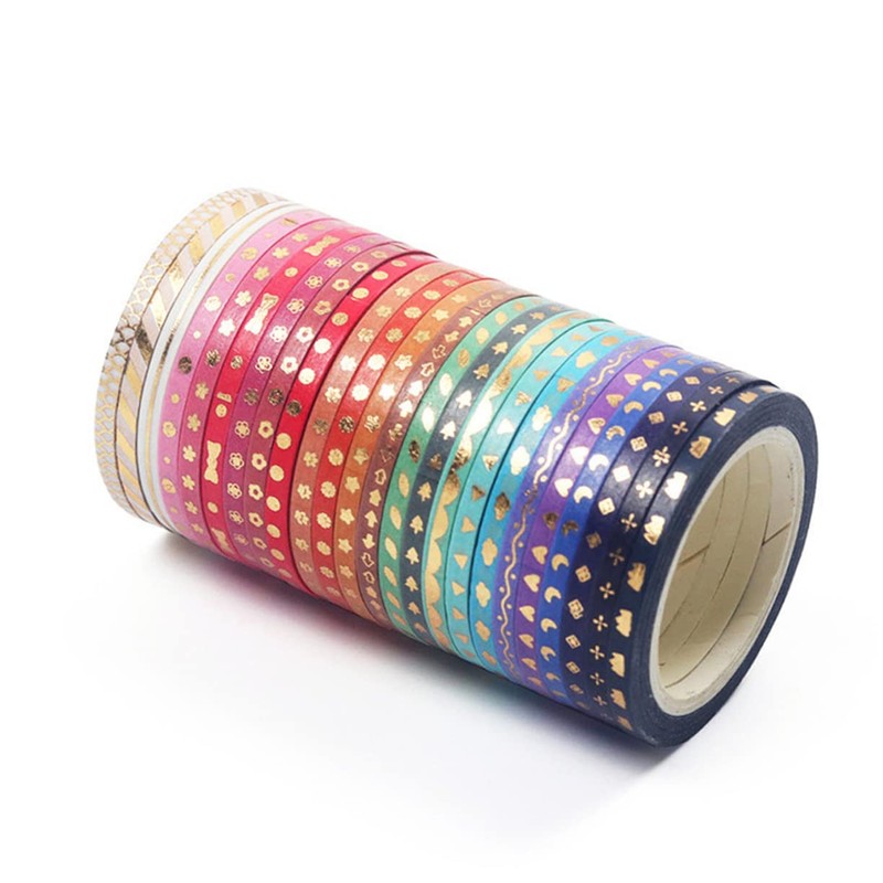 CORHAD 24pcs Decorative Tape Washi Paper Scrapbooking for Boys and