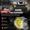 CHUSYYRAY Pair Front Bumper Fog Light Driving Lamp Replaces For