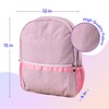 SOUL MAMA Toddler Backpack | Cotton Preschool Backpack for Girls
