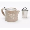 TEMPTATIONS Temp-tations Seasonal 18-oz Teapot with Strainer, Whimsy Snowman K49223