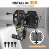 Xomzema 2PCS Retractable Truck Bed Tie Down Straps for Ford