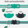 Taglory Kitten Collar Breakaway with Bell, 2 Pack Girl Boy