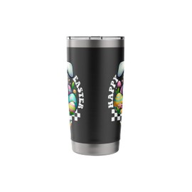 Happy Easter Y'All Alien Bunny with Eggs Kids Stainless Steel Insulated Tumbler