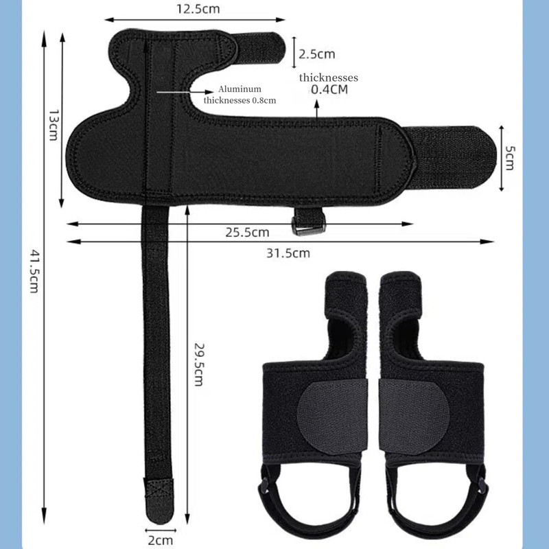 Ristpal Big Toe Splint for Broken, Fracture Fixator Protectors Support