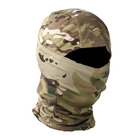 Sirius Survival Balaclava Tactical Face Mask Great for Skiing, Paintball, Air Soft, Running â Multiple Color Options (Camo)