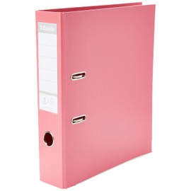 Esselte, Solea, A4, Lever Arch File, 75 mm Spine, 500 sheets Capacity, PP, Plastic Cover, File Folder, 231037, Solea Red