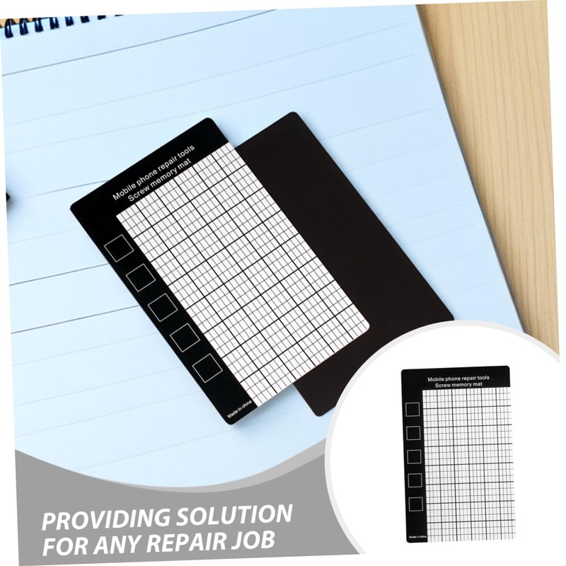 Operitacx 3pcs Magnetic Repair Pad for Electronics Flexible Magnetic Mat