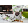V-Dog Vegan Wiggle Biscuit Organic Dog Treats, Peanut Butter, 10