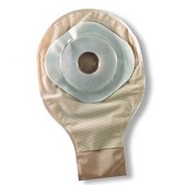ConvaTec 022750 ActiveLife One-Piece Drainable Pouch with Pre-Cut Stomahesive Skin Barrier, Tape Collar, 10" Pouch with 1-Sided Comfort Panel, Tail Clip, Opaque, 3/4" Stoma Opening, Pack of 10