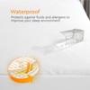 Sleep Mantra Waterproof Mattress Protector - Terry - Breathable, Noiseless