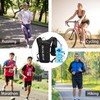 Runlight Running Vest for Men and Women, Adjustable Chest Straps,