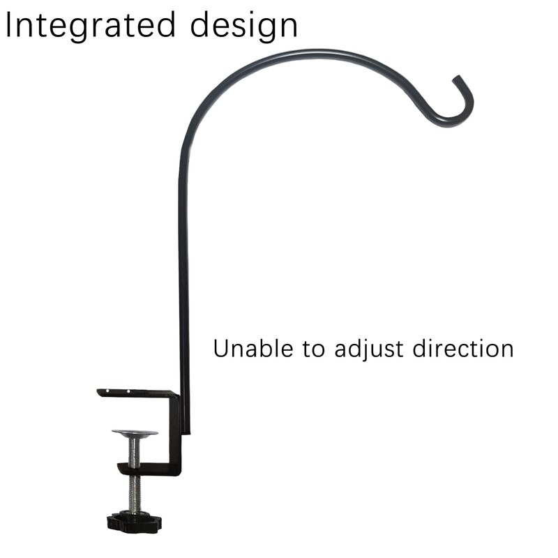 Silintion Short Deck Hook for Railing 2 Pack Deck Bird