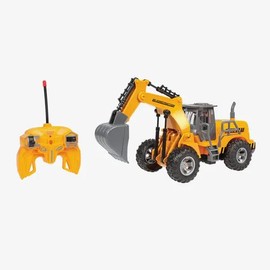 World Tech Toys Construction Big Kids Remote Control RC Car Truck - Excavator Dump Truck Cement Mixer - Construction Type: Plow Wheel Loader