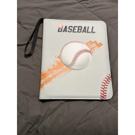 Baseball Sports Card Binder.  50 Removable Pages.  900 Total Pockets