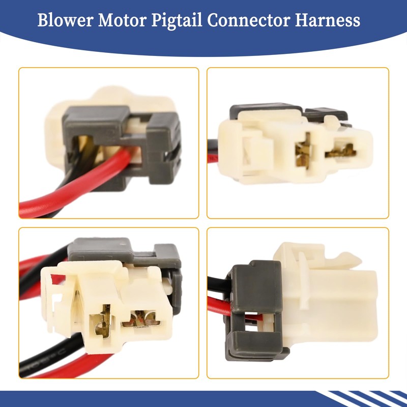 Getfarway Blower Motor Pigtail Connector Harness 18952-02224AS Compatible with Kia