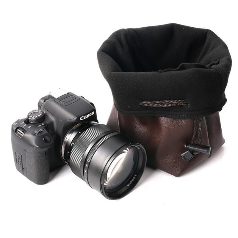 Cedar Eight Camera Bag, Drawstring Pouch, Lens Case, Lightweight, SLR