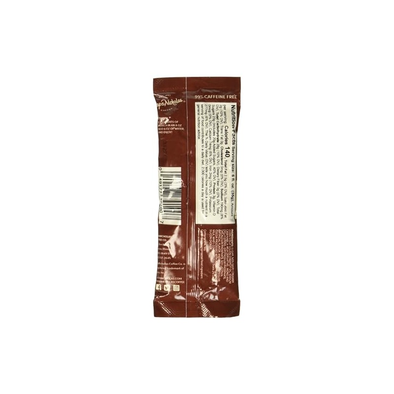 PapaNicholas Coffee Premium Hot Cocoa, Dutch Chocolate, 24/carton