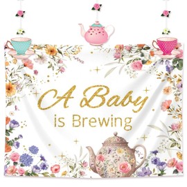 LaVenty Tea Party Decorations Baby Is Brewing Decorations Tea Party Baby Shower Decorations Lets Partea Baby Shower