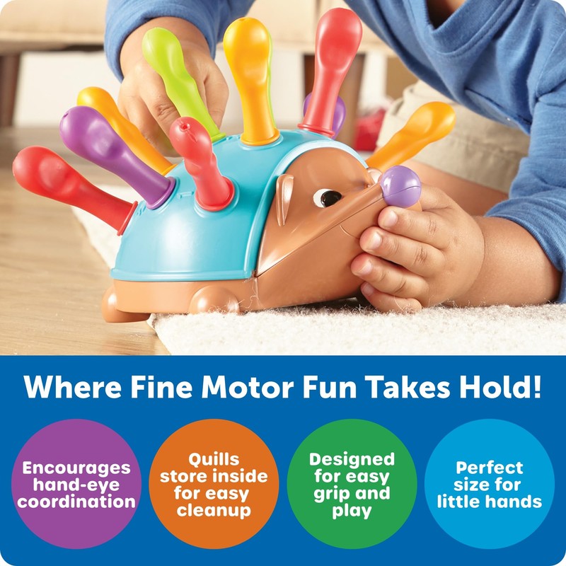 Learning Resources Spike The Fine Motor Hedgehog - Toddler Montessori